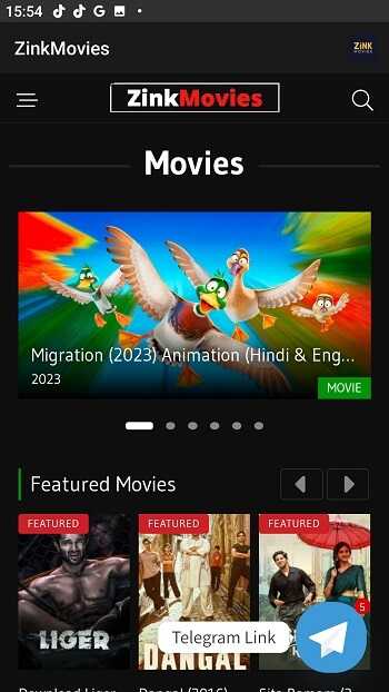 ZinkMovies App For Android