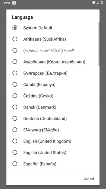 Activity Launcher Android Version