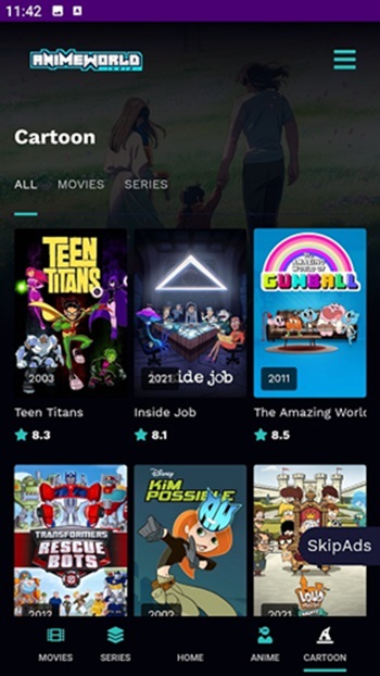 Anime World APK Free for Android