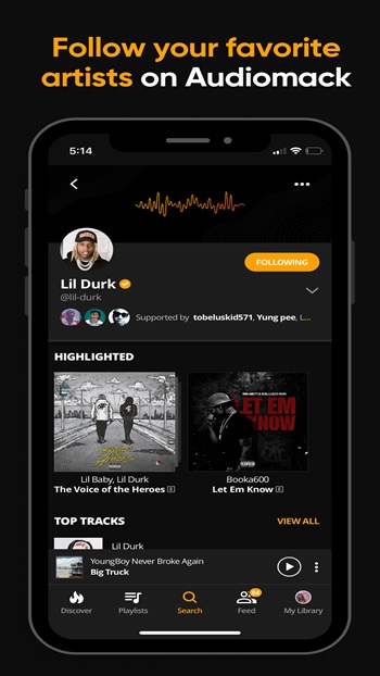 Audiomack Android APK Download