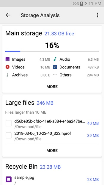 CX File Explorer APK Android Version