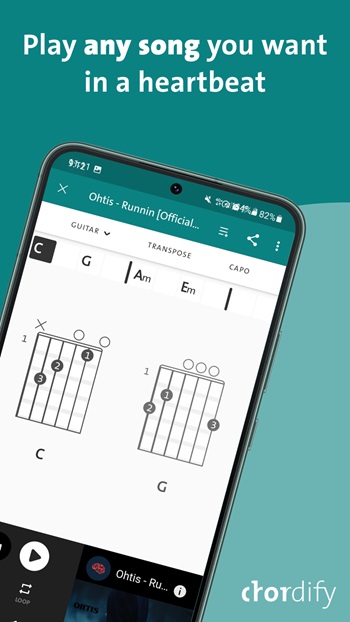 Chordify APK download for android
