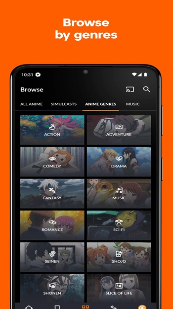 Crunchyroll APK Get for Android