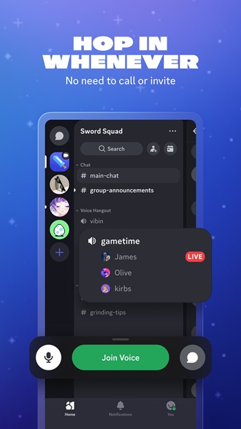 Discord Use App on Android