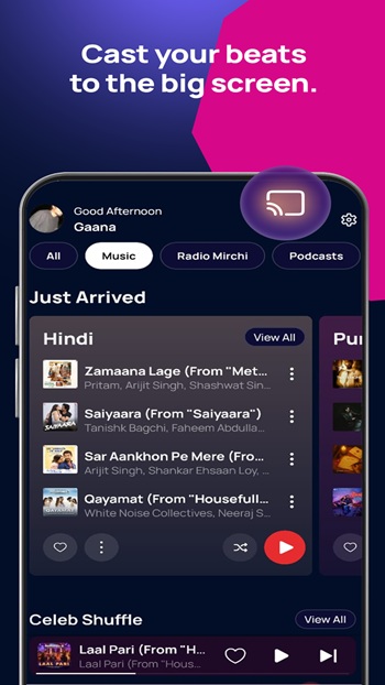 Gaana Music APK Use App on Android