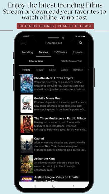 Goojara Plus APK Get for Android