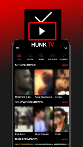 Hunk TV APK Download For Android