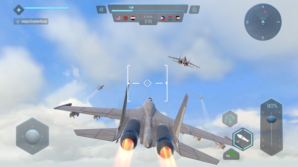 Sky Warriors: Airplane Combat APK Play on Android
