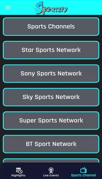 Sportzfy APK Latest for Android
