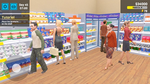 Supermarket Simulator APK Run on Android
