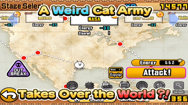 The Battle Cats APK Run on Android