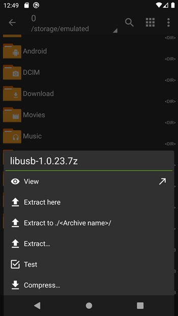 ZArchiver APK Free for Android