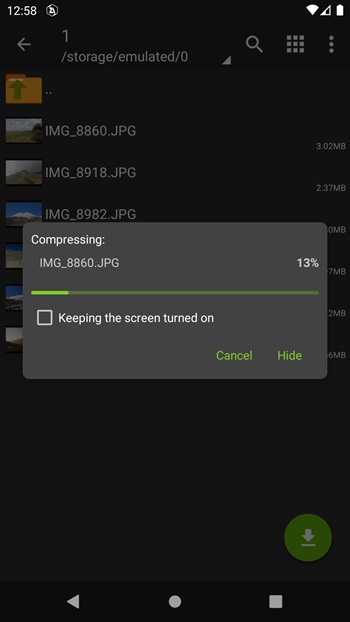 ZArchiver APK Run on Android