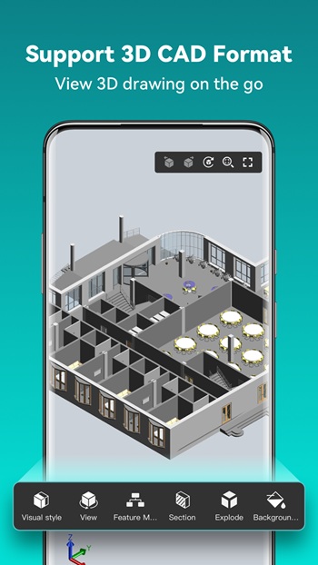 DWG FastView Use App on Android