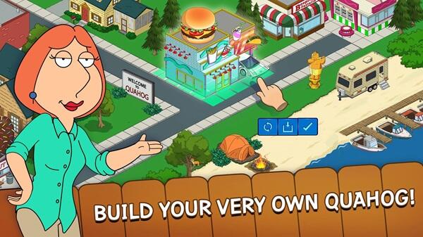 Family Guy The Quest for Stuff APK Unlimited Clams