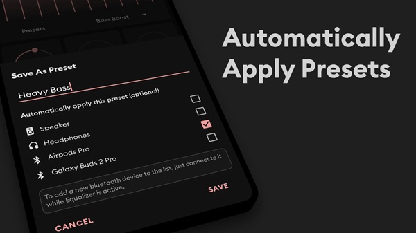 Flat Equalizer Use App on Android