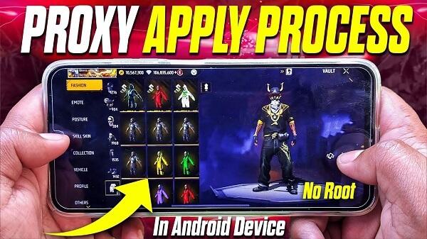 Proxy Server Free Fire APK Download For Android 