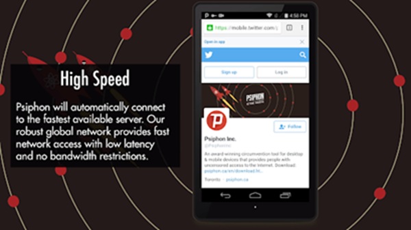 Psiphon Pro Get for Android
