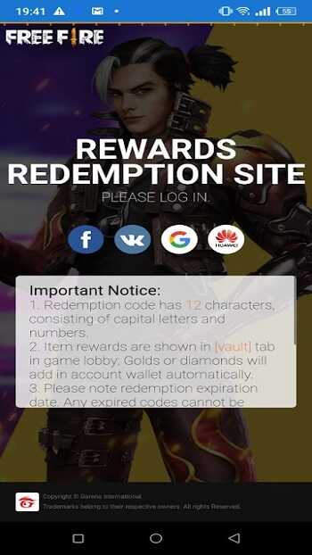 Reward FF APK Download Free For Android