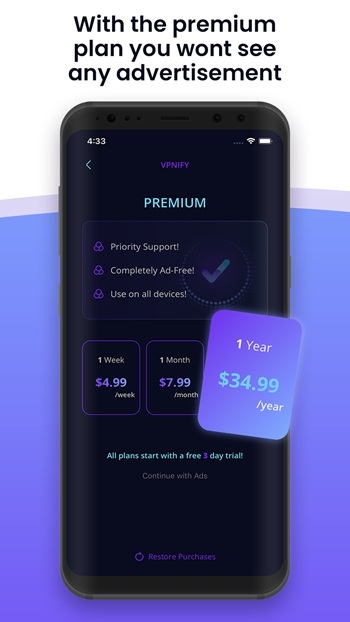 vpnify Latest for Android